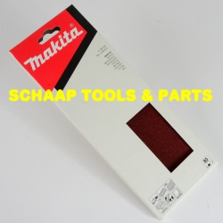 Schuurblad  93x230mm P 80 red per 10 verpakt | P-36142